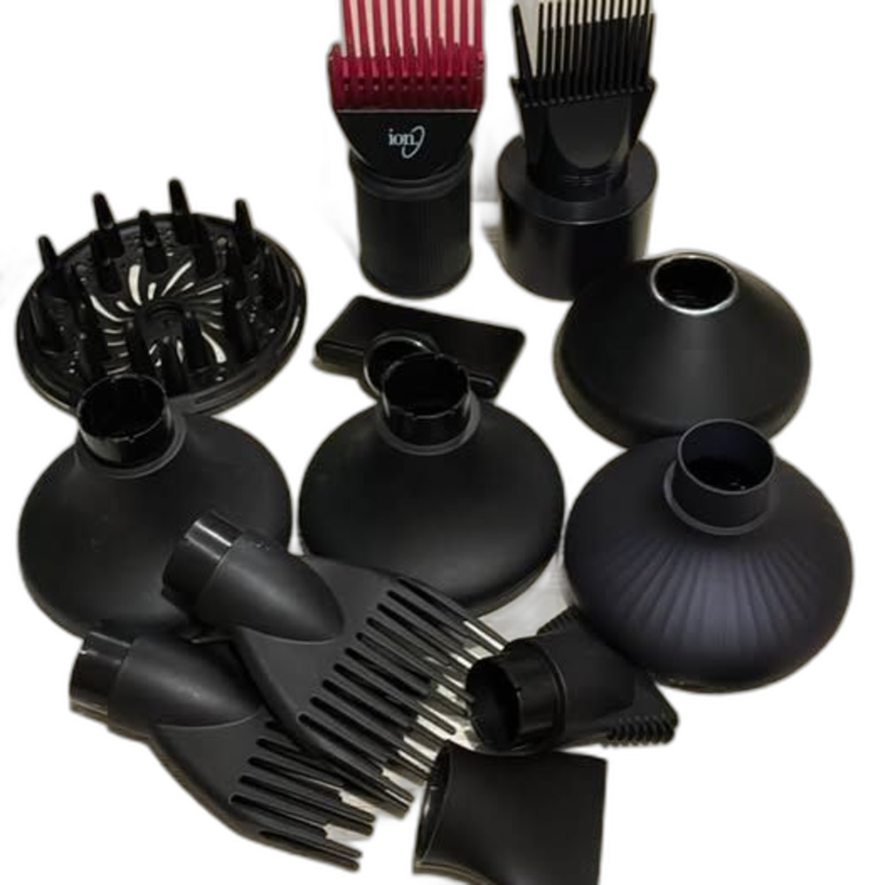 Assorted Hair Dryer Attachments (this lot includes every item pictured)